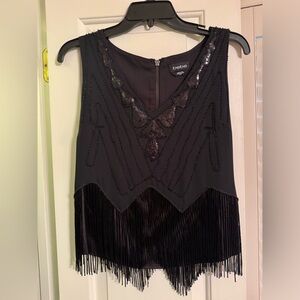 Black dressy tank top